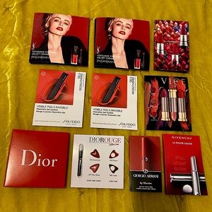 NEW 9 Lipstick Samples Lot High-End Sephora Luxury